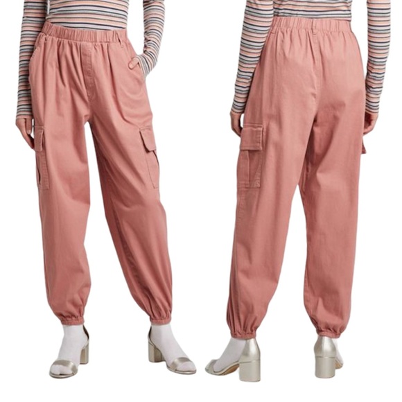 wild fable Pants - NEW Wild Fable High-Rise Baggy Cargo Pants - Rose